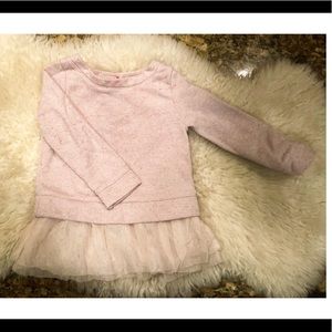 Toddler Pink sparkly Sweater